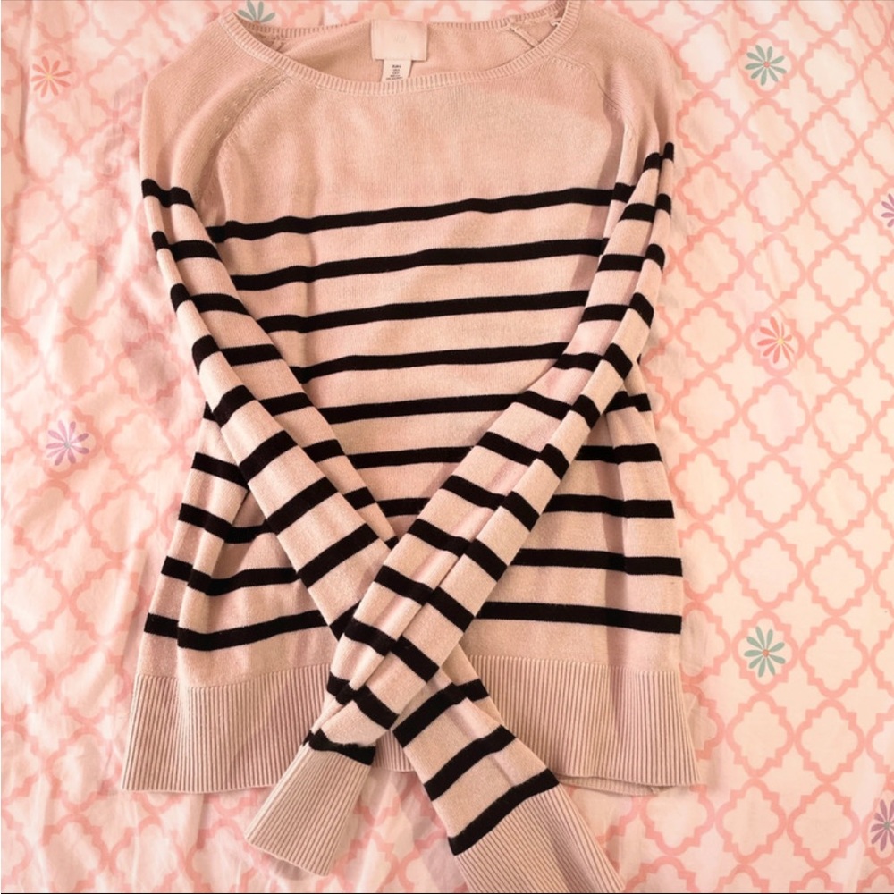 H&M Soft Pink Knit Top